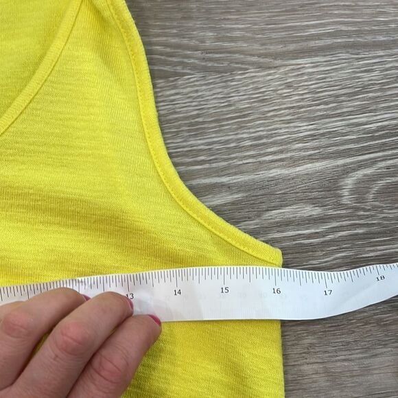 Wilfred Free Yellow Summer Top Front Tie - Picture 8 of 9